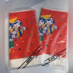 2 Passe-Partout Vintage Kids Tablecloth – 1988 Provigo Collaboration